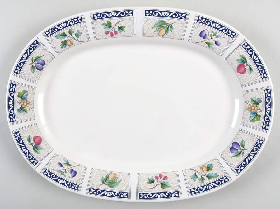 Sunbury Grove 14" Oval Serving Platter by Pfaltzgraff-1