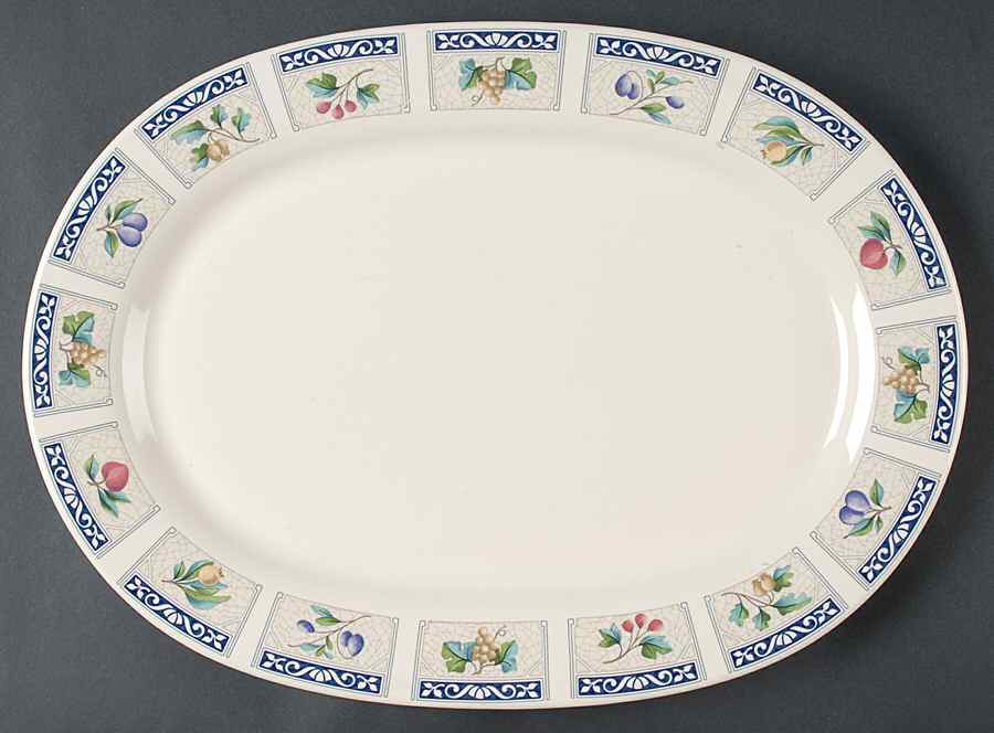 Sunbury Grove 16" Oval Serving Platter by Pfaltzgraff-1