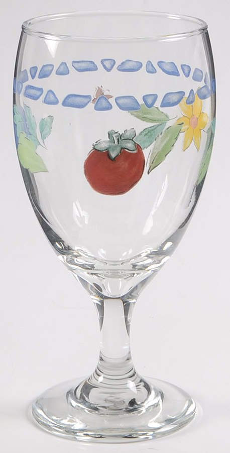Summer Garden 14 Oz Glassware Iced Tea by Pfaltzgraff-1