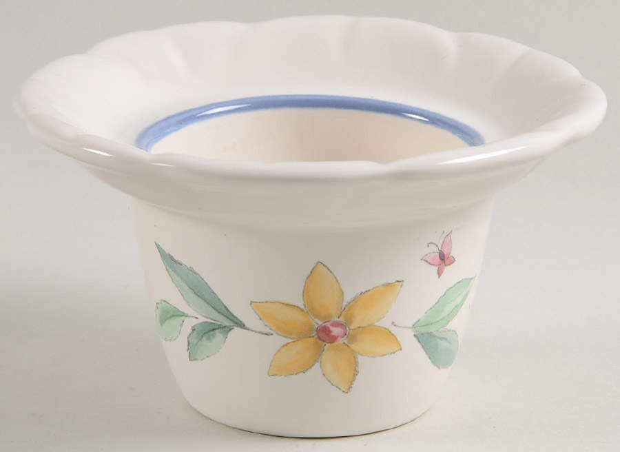 Summer Garden Sculpted Votive Candleholder by Pfaltzgraff-1