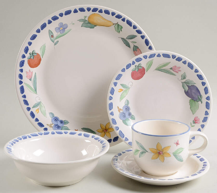 Summer Garden 5 Piece Place Setting by Pfaltzgraff-1