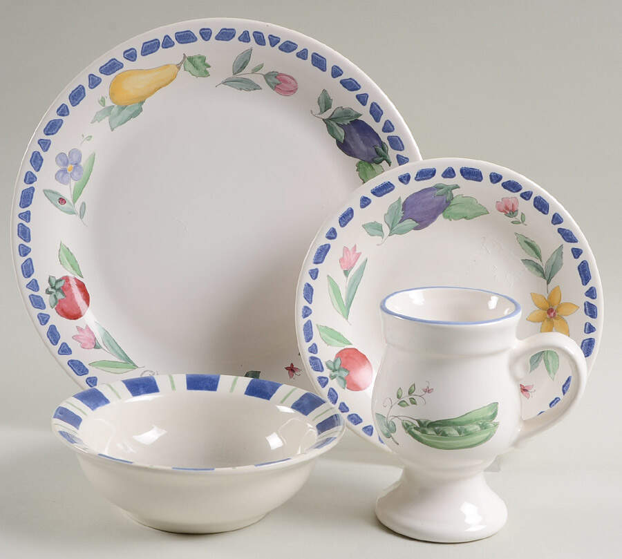 Summer Garden 4 Piece Place Setting by Pfaltzgraff-1