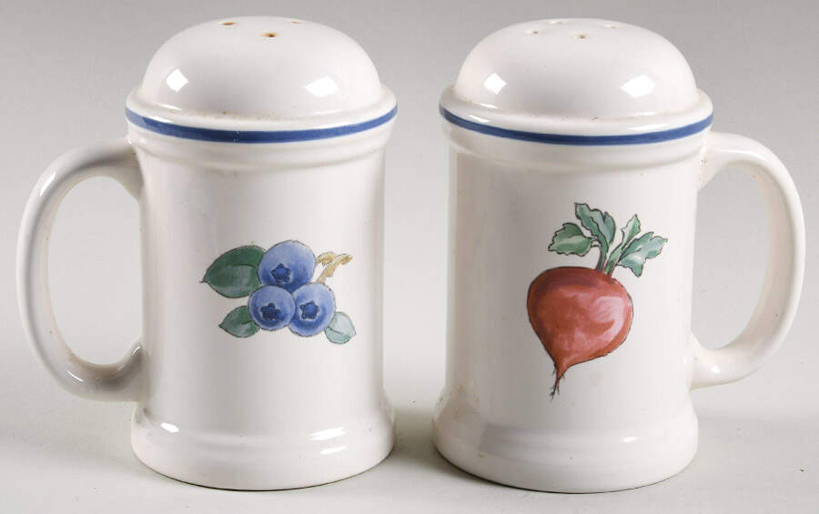 Summer Garden Stove Top Salt & Pepper Set by Pfaltzgraff-1