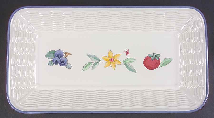 Summer Garden Bread Tray by Pfaltzgraff-1
