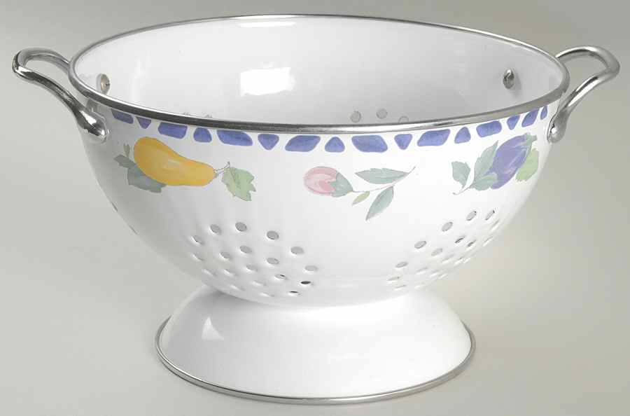 Summer Garden Metal Colander by Pfaltzgraff-1