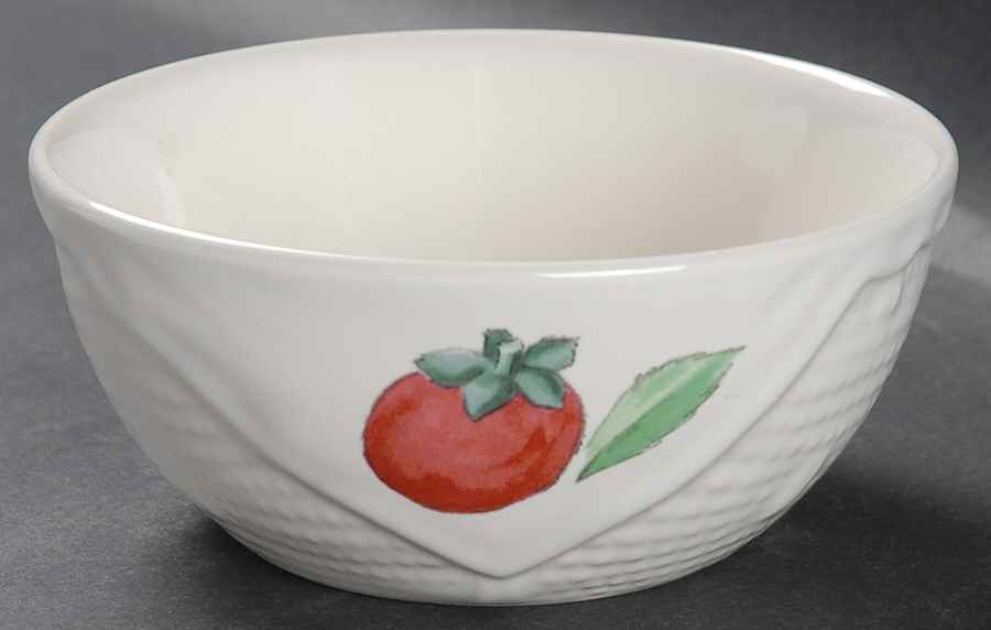 Summer Garden Small Basket Bowl by Pfaltzgraff-1