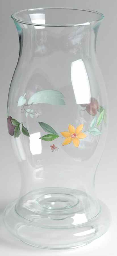 Summer Garden Glassware Hurricane by Pfaltzgraff-1