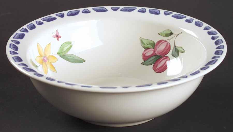 Summer Garden Super Soup/Cereal Bowl by Pfaltzgraff-1