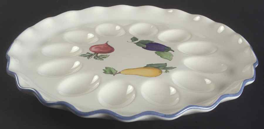 Summer Garden Deviled Egg Plate by Pfaltzgraff-1