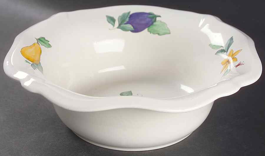 Summer Garden Sculpted Serving Bowl by Pfaltzgraff-1