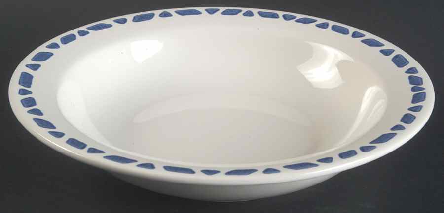 Summer Garden Undecorated Rim Soup Bowl by Pfaltzgraff-1