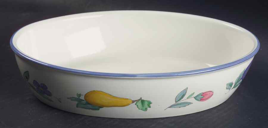 Summer Garden 10" Oval Baker by Pfaltzgraff-1
