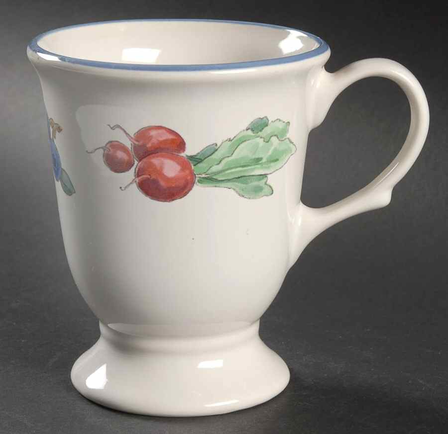 Summer Garden Extra Large 16 Oz Pedestal Mug by Pfaltzgraff-1