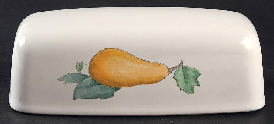 Summer Garden Lid for 1/4 Lb Butter by Pfaltzgraff-1