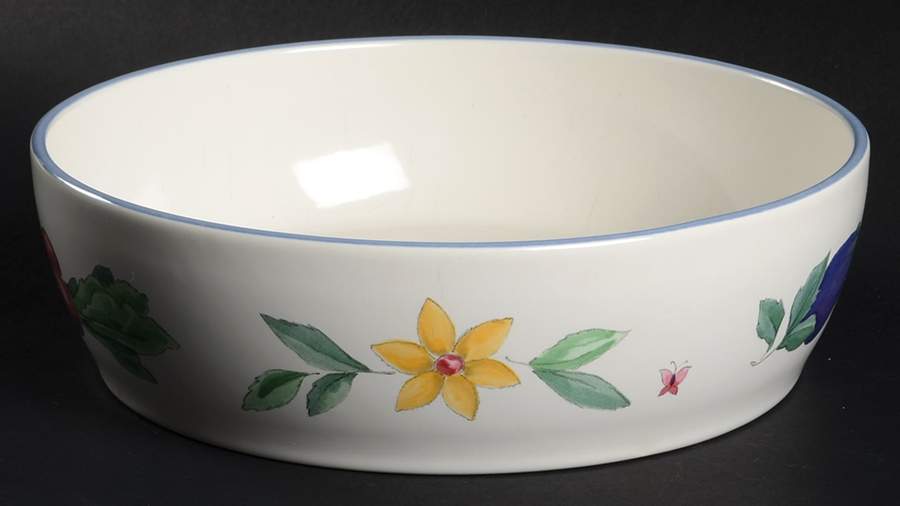 Summer Garden Individual Salad Bowl by Pfaltzgraff-1