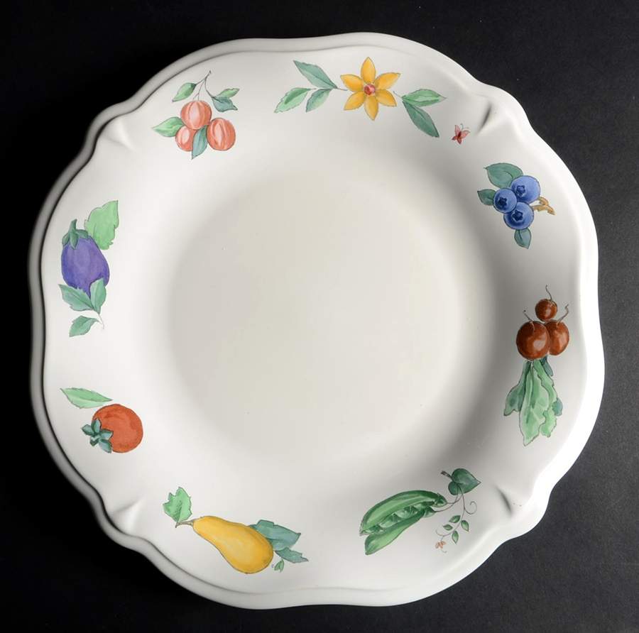 Summer Garden Sculpted Serving Plate by Pfaltzgraff-1
