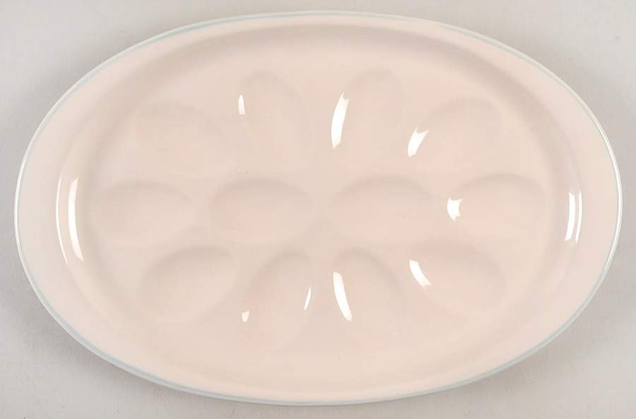 Sunrise Deviled Egg Plate by Pfaltzgraff-1