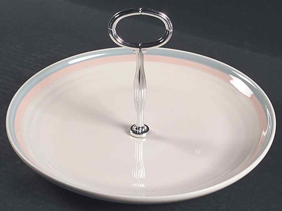 Sunrise Round Serving Plate with Center Handle (Dp) Hc by Pfaltzgraff-1
