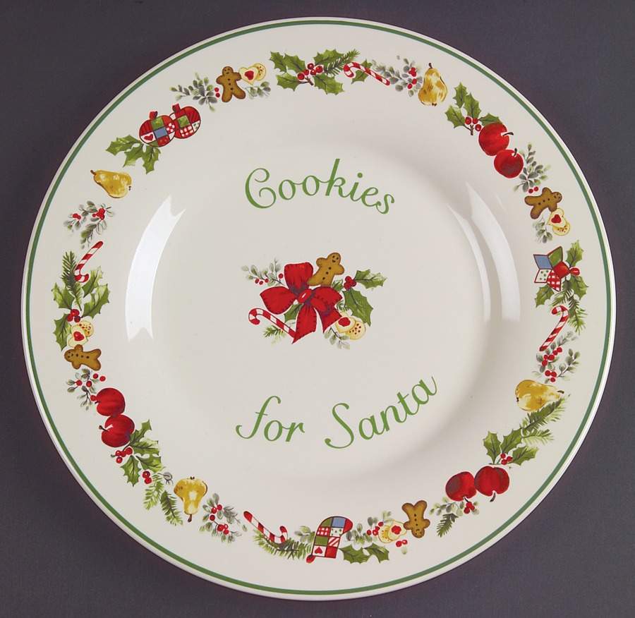 Sugar Plum Cookie Plate by Pfaltzgraff-1