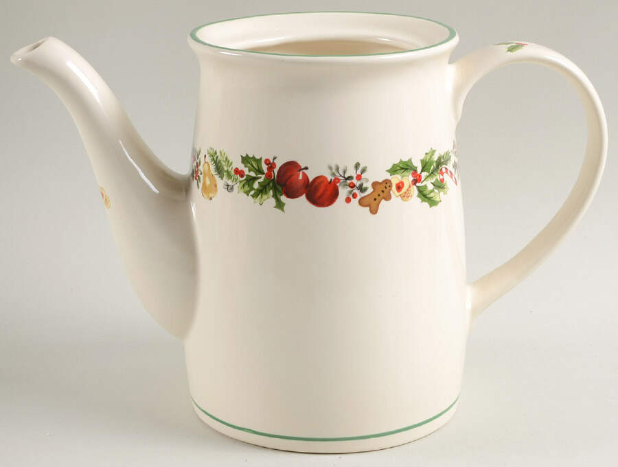Sugar Plum Coffee Pot No Lid by Pfaltzgraff-1
