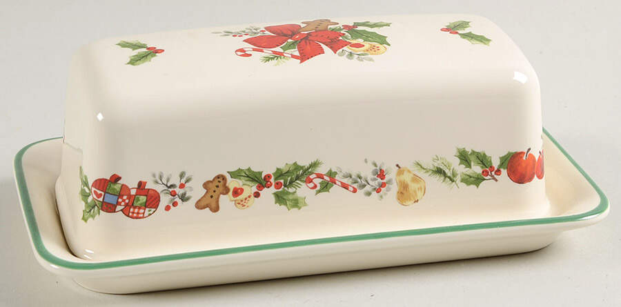 Sugar Plum 1/4 Lb Covered Butter by Pfaltzgraff-1