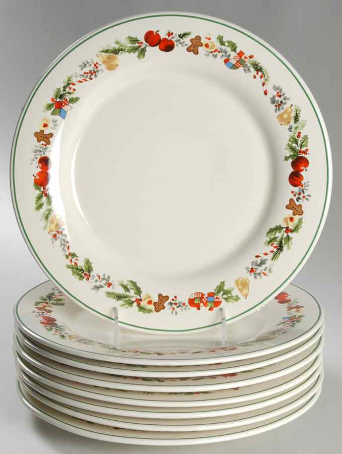Sugar Plum Dinner Plate - Set of 8 by Pfaltzgraff-1