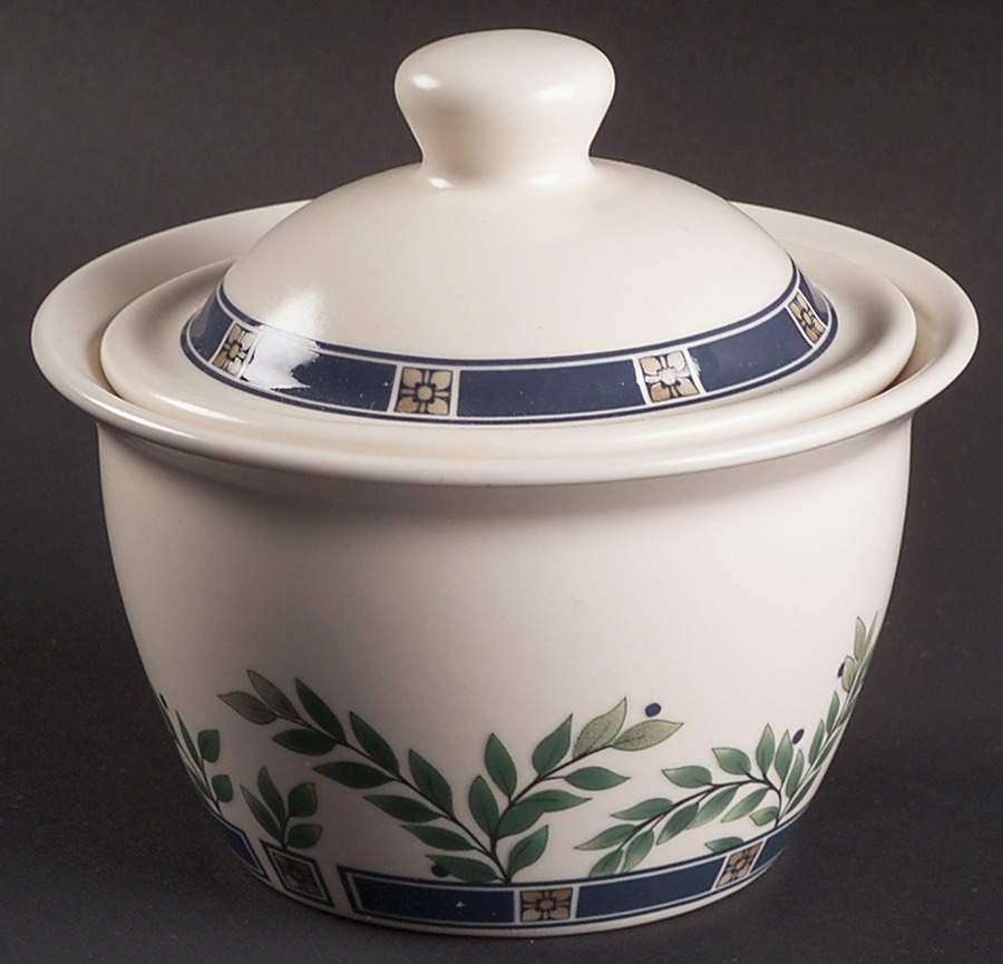 Sylvan Court Sugar Bowl & Lid by Pfaltzgraff-1