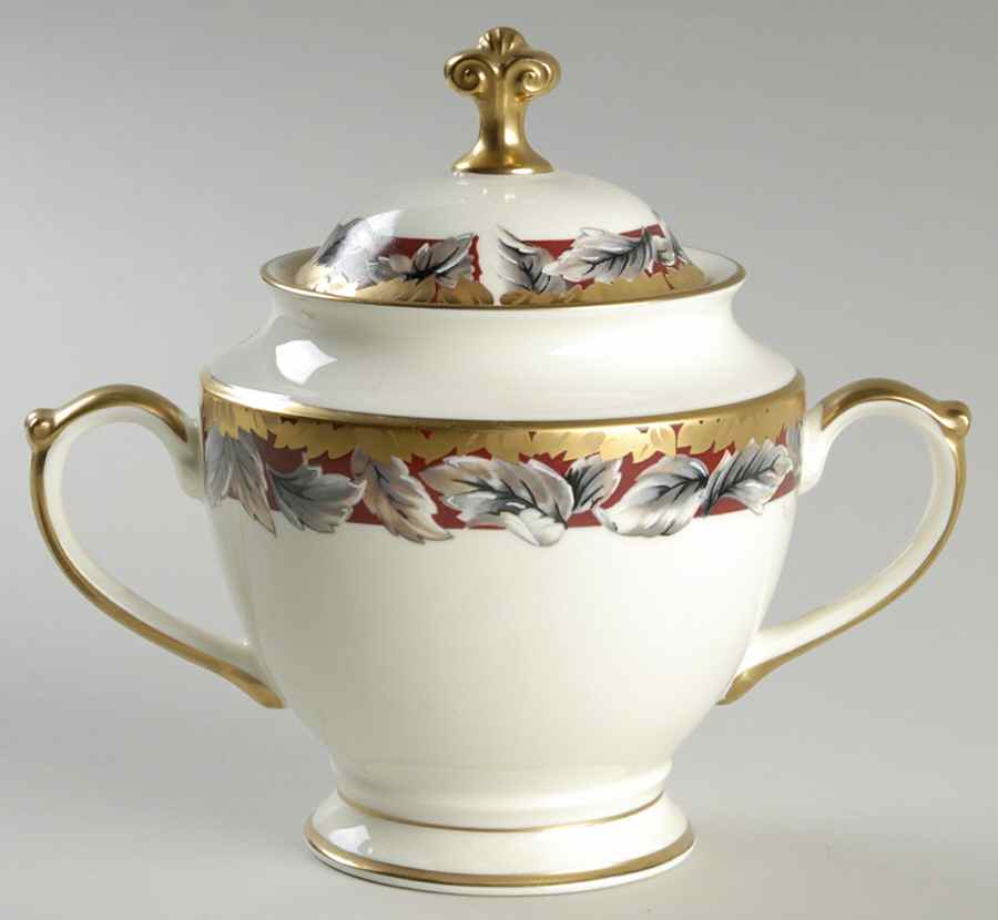 Tapestry Sugar Bowl & Lid by Pfaltzgraff-1