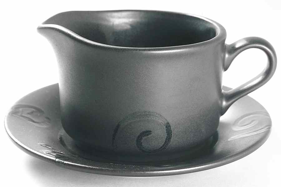 Tempest Gravy Boat & Underplate by Pfaltzgraff-1