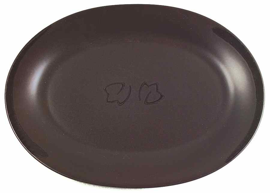 Tempest 14" Oval Serving Platter by Pfaltzgraff-1