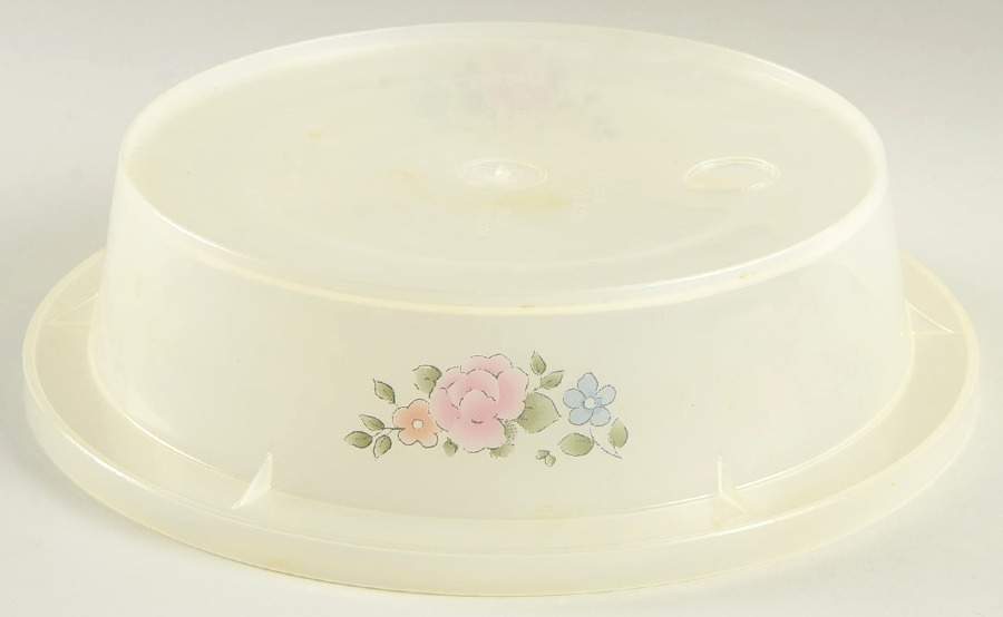 Tea Rose Microwave Lid by Pfaltzgraff-1