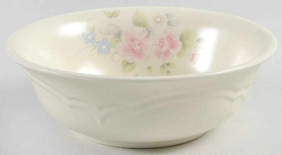 Tea Rose 7" Round Vegetable Bowl by Pfaltzgraff-1