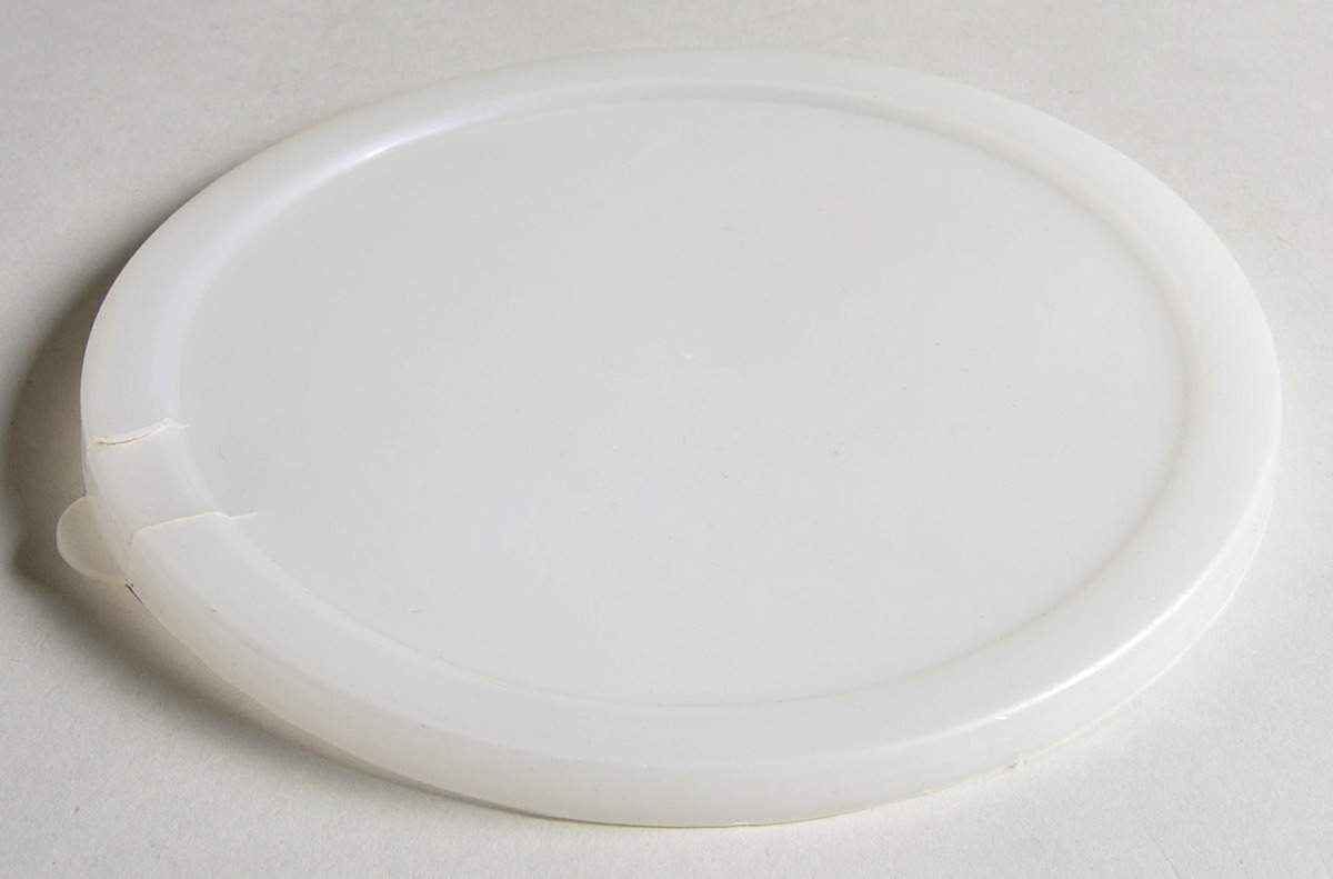 Tea Rose Plastic Lid for 7 3/8" Metal Bowl by Pfaltzgraff-1