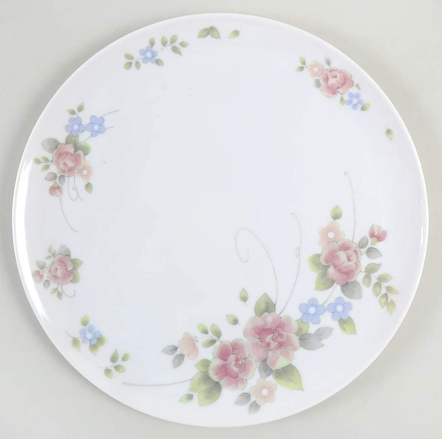 Tea Rose Melamine Dinner Plate by Pfaltzgraff-1