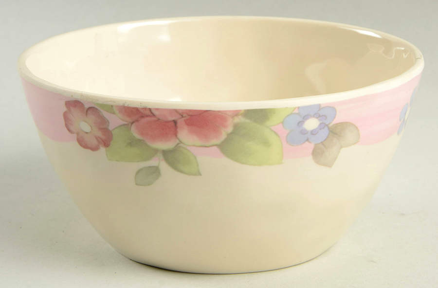 Tea Rose Melamine Soup/Cereal Bowl by Pfaltzgraff-1
