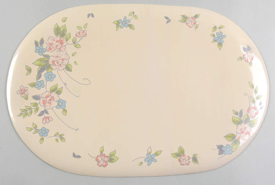 Tea Rose Vinyl Placemat by Pfaltzgraff-1