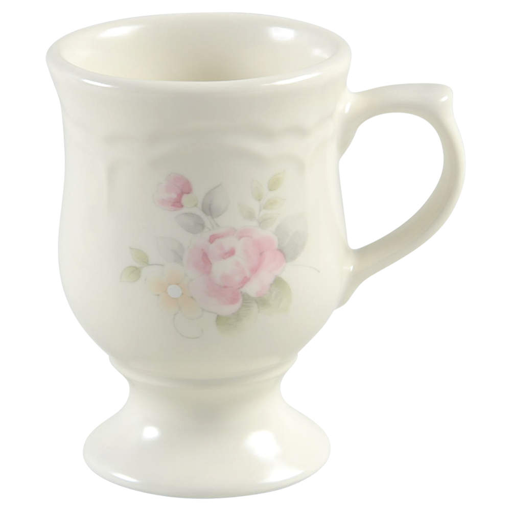 Tea Rose Pedestal Mug by Pfaltzgraff-1