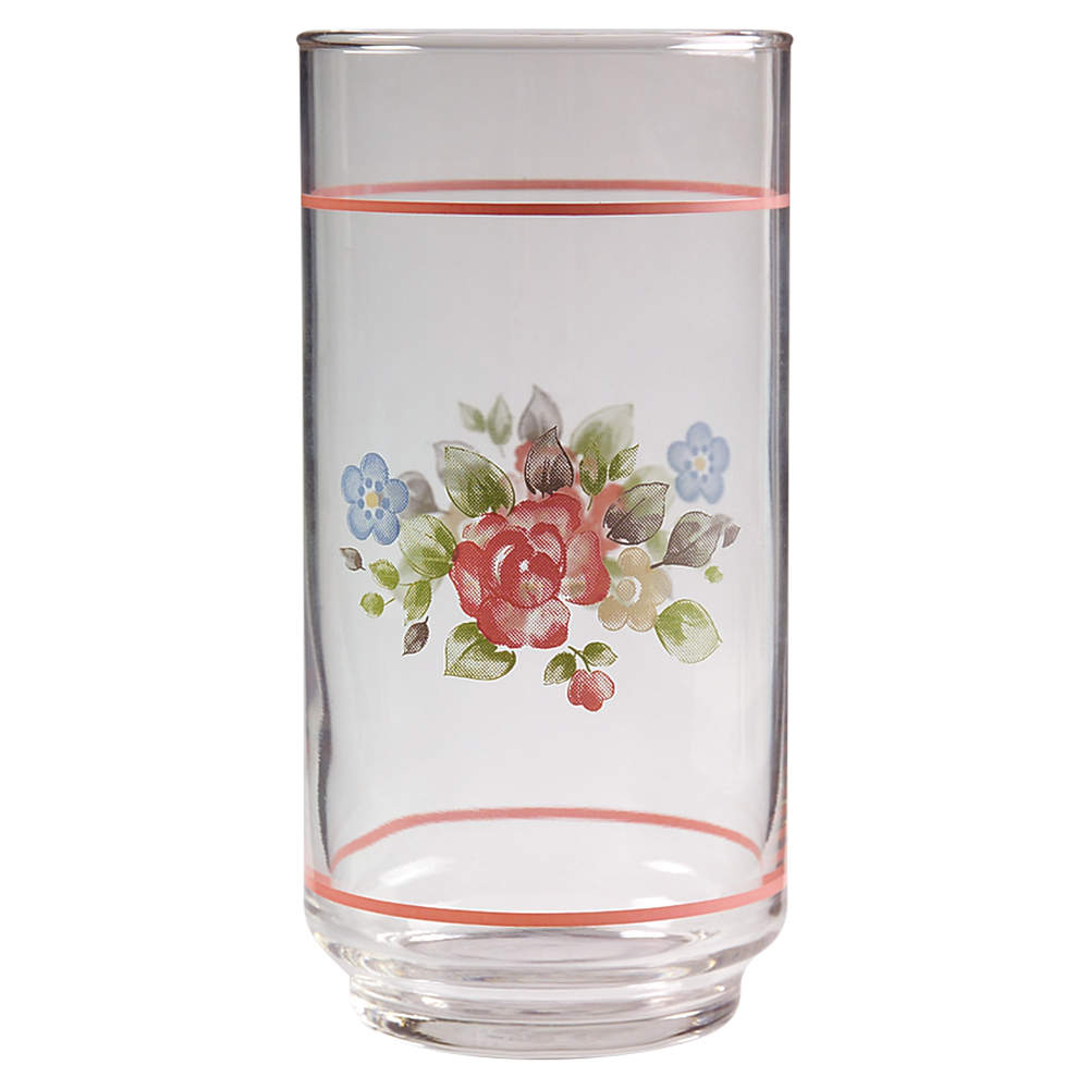 Tea Rose 14 Oz Glassware Cooler by Pfaltzgraff-1