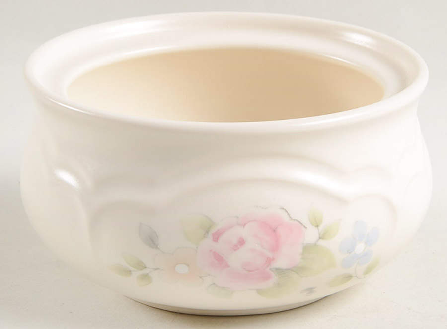 Tea Rose Sugar Bowl No Lid by Pfaltzgraff-1
