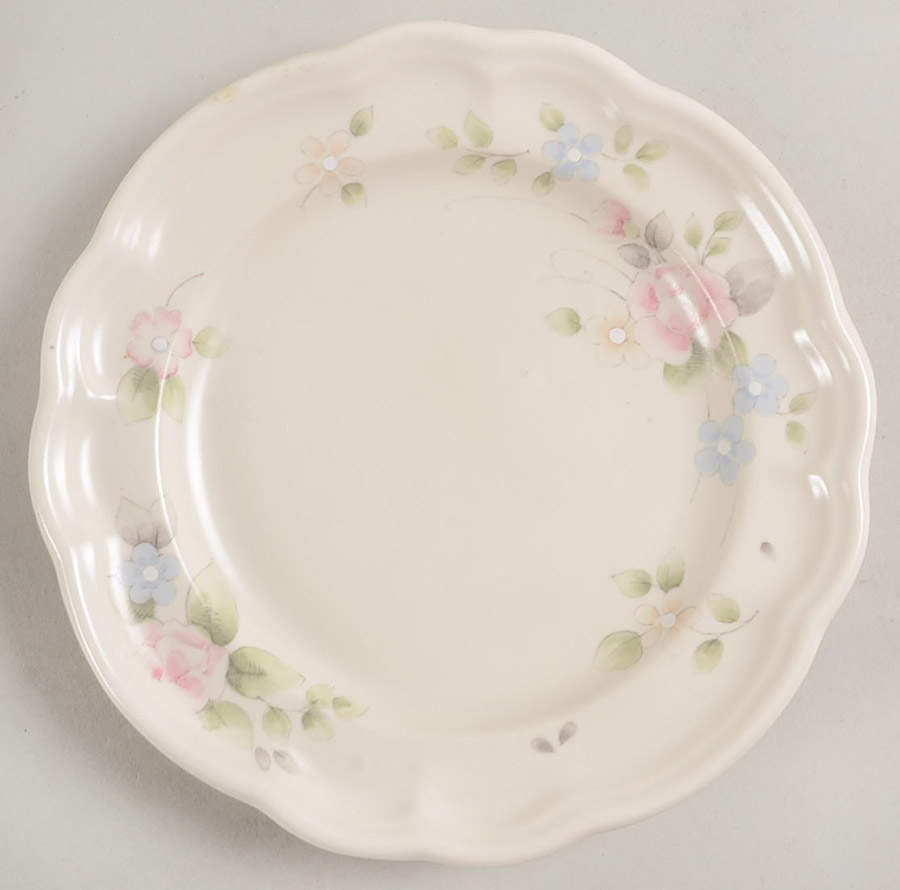 Tea Rose Salad Plate by Pfaltzgraff-1