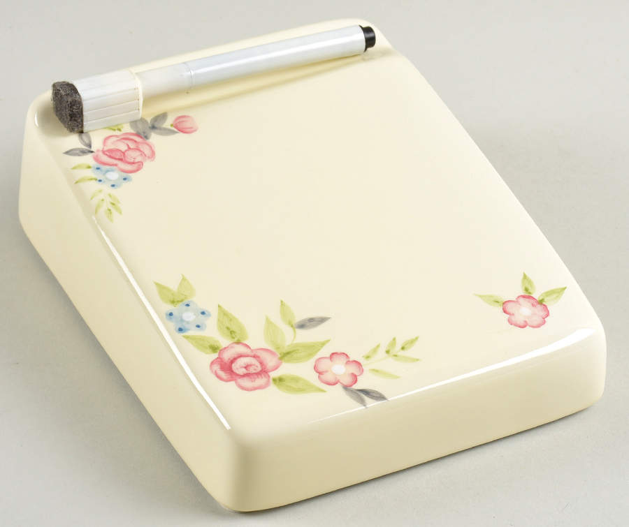 Tea Rose Dry Erase Memo Board by Pfaltzgraff-1