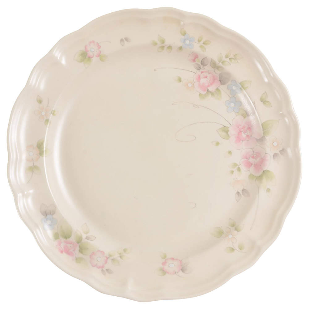 Tea Rose Dinner Plate by Pfaltzgraff-1
