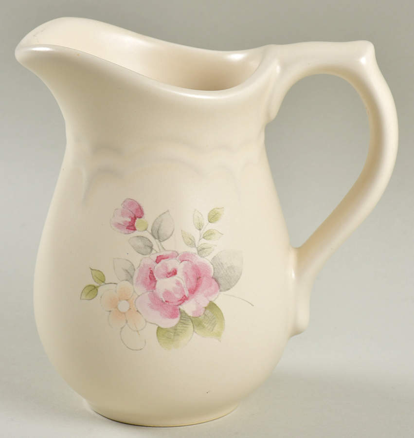 Tea Rose Creamer by Pfaltzgraff-1
