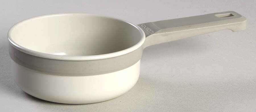 Tea Rose Metal Child's Saucepan No Lid by Pfaltzgraff-1