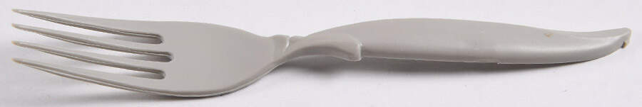 Tea Rose Plastic Child's Fork by Pfaltzgraff-1