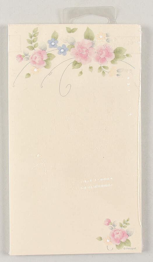 Tea Rose Magnetic Notepad by Pfaltzgraff-1