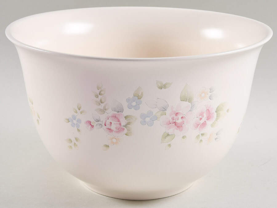 Tea Rose Round Great Bowl by Pfaltzgraff-1