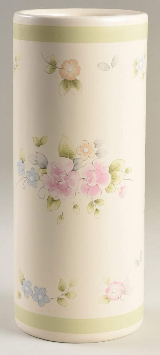 Tea Rose 11" Storage Jar No Lid by Pfaltzgraff-1