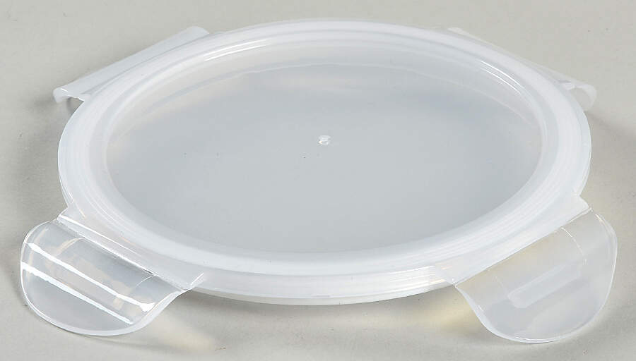 Tea Rose 6" Storage Ceramic Bowl Plastic Lid by Pfaltzgraff-1