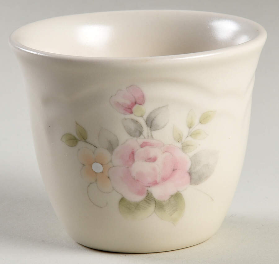 Tea Rose Custard Cup by Pfaltzgraff-1